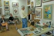 Alan Flattman, pastel workshop, Society of Western Artists